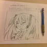 Hatsune Miku (Sketch, not that good :P )