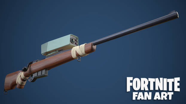 Stylized Hunting Rifle: Scope 1