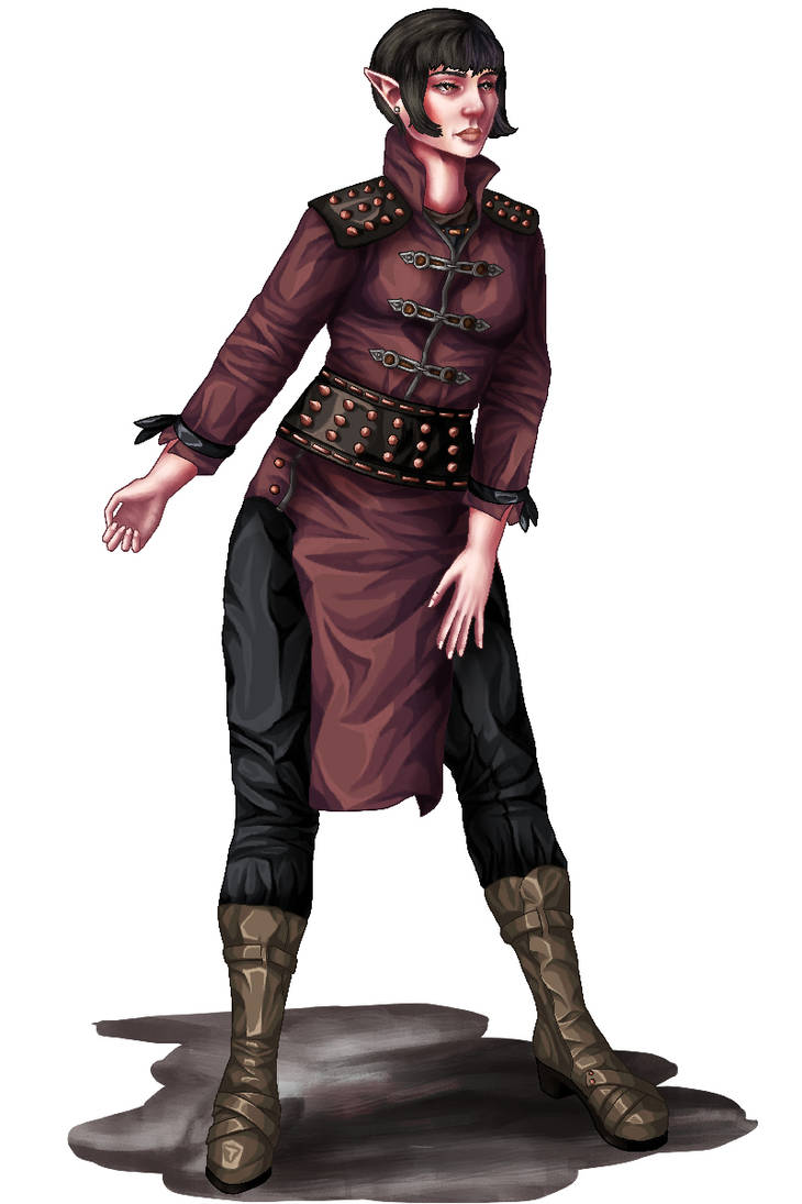 Shadowrun woman elf by Lavalek-art on DeviantArt