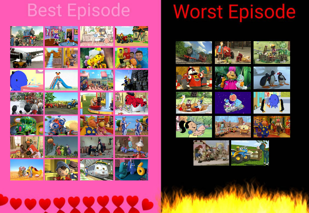 Deviantart Which Episode My Best and Worst Episodes by RorytheBlueEngine on DeviantArt