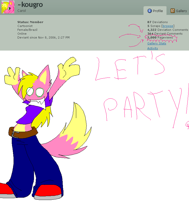 LET'S PARTY by Carolzilla on DeviantArt