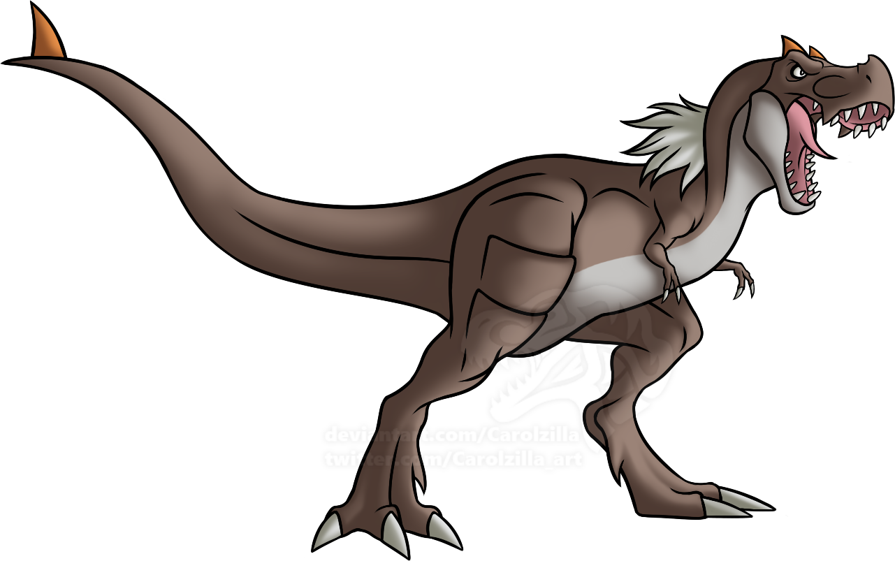 Tyrannosaurus rex by Carolzilla on DeviantArt