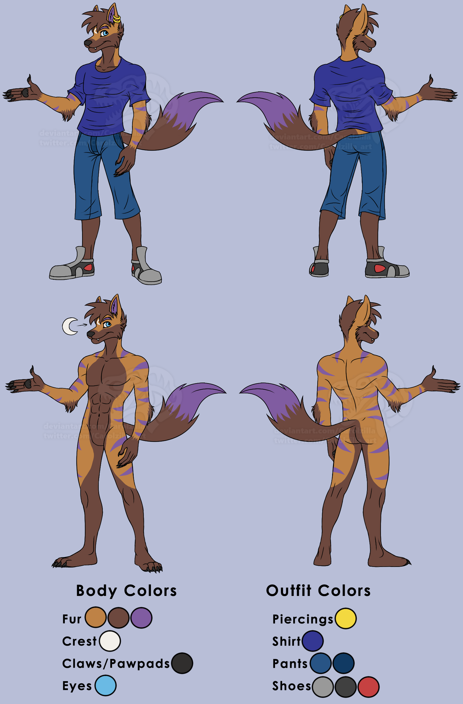 Spankaro Ref Sheet - Commission