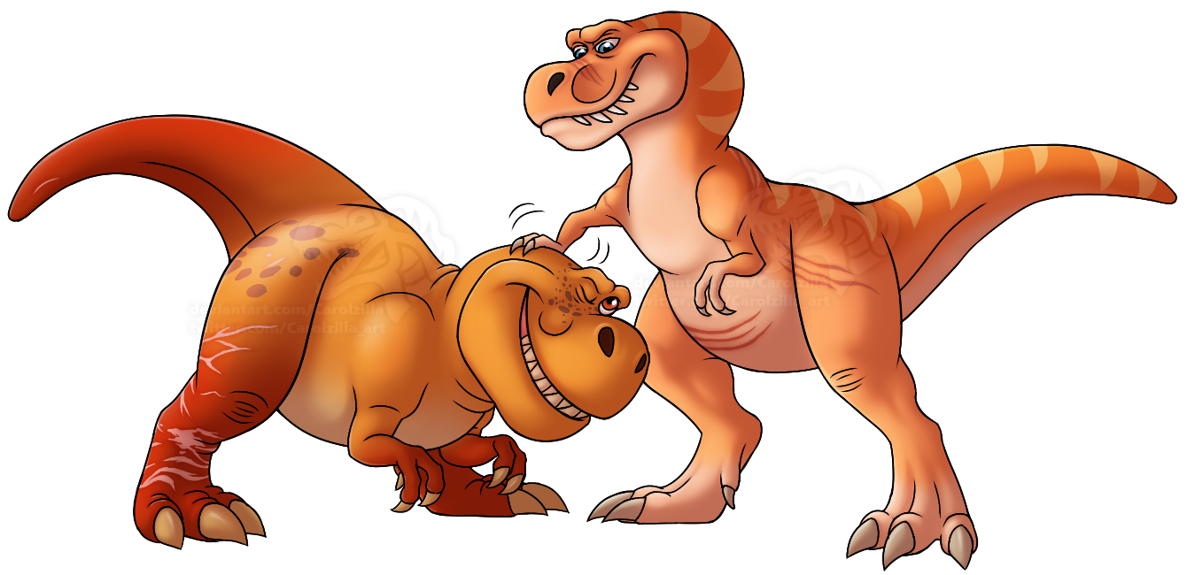 Tyrannosaurus rex by Carolzilla on DeviantArt