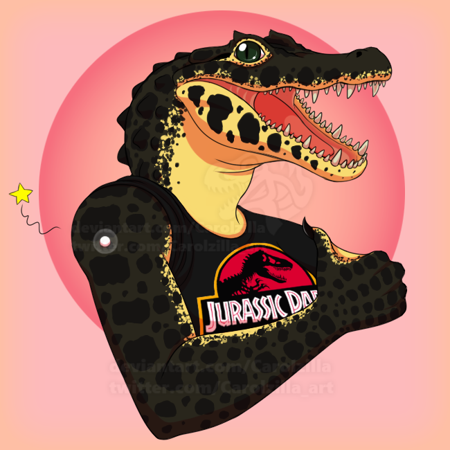 Tyrannosaurus rex by Carolzilla on DeviantArt