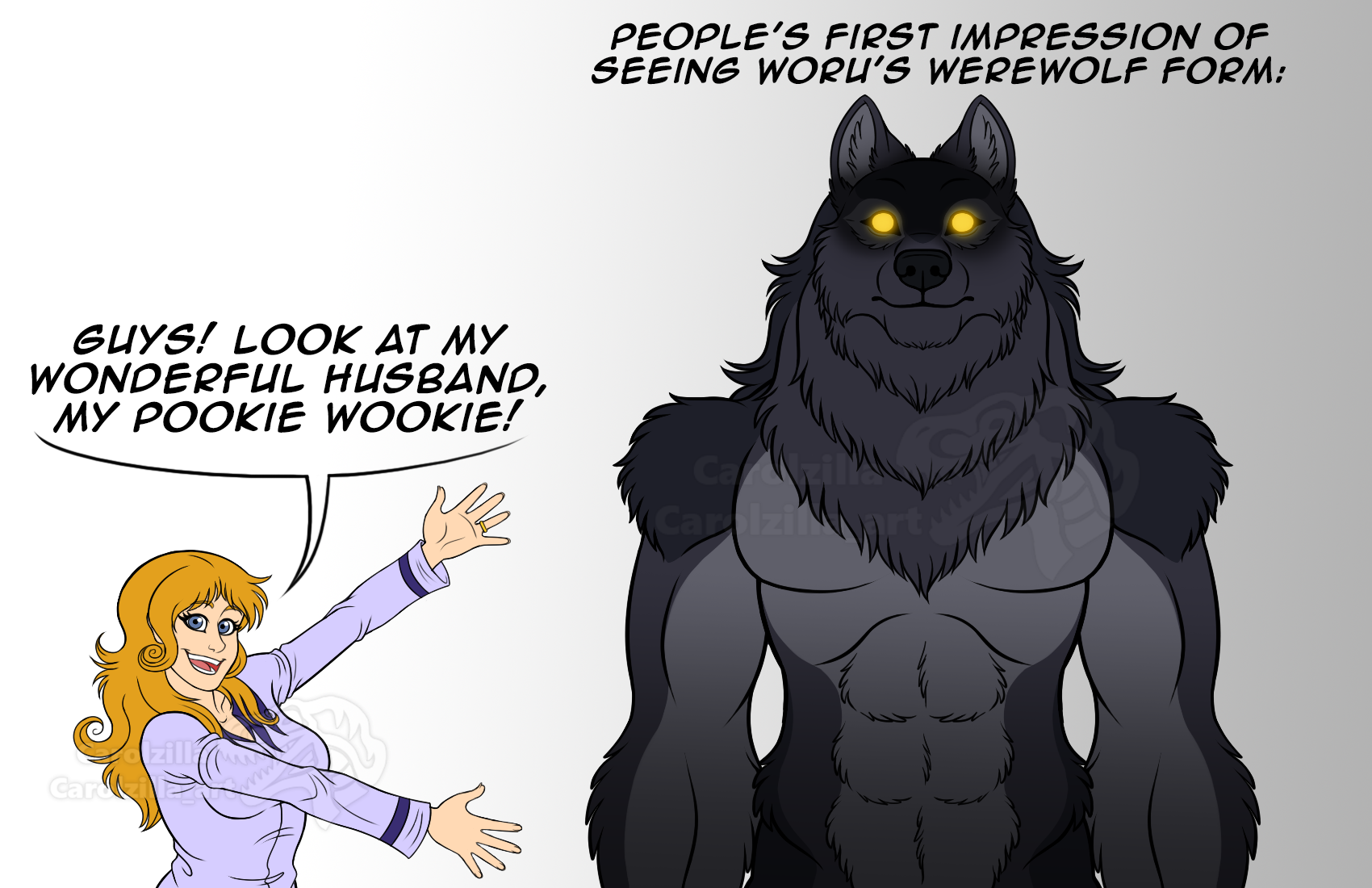 My pookie wookie by Carolzilla on DeviantArt