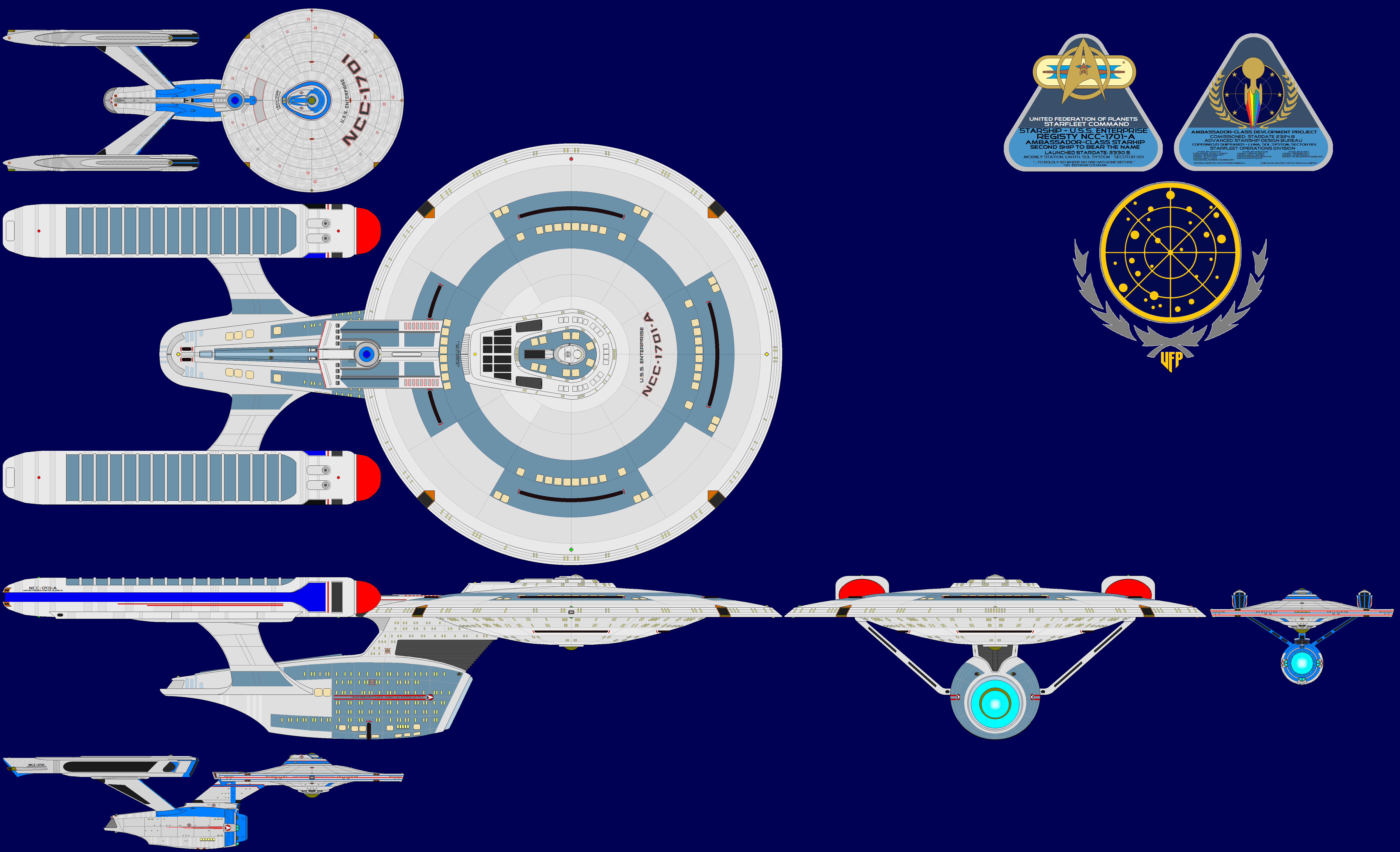 Deviantart Ambassador Class Ambassador-Class Dreadnought, 2330 by captDLangston on DeviantArt
