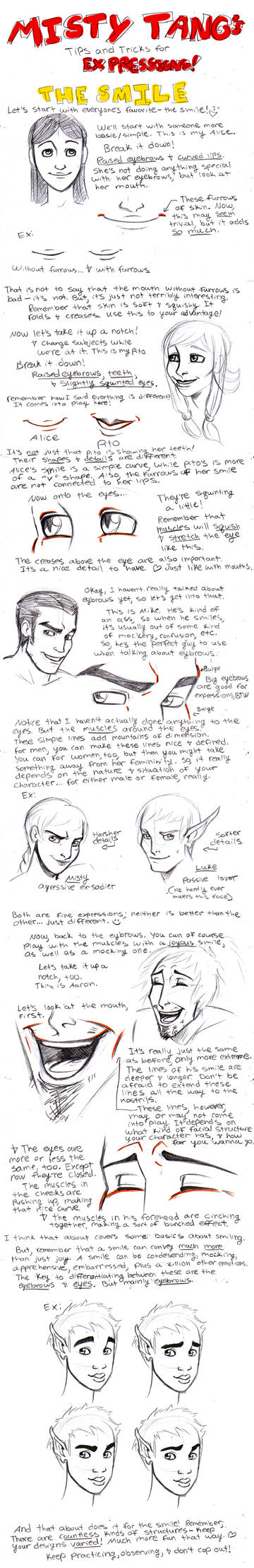 Smiling Model Deviantart Expressions - The Smile by DrMistyTang on DeviantArt