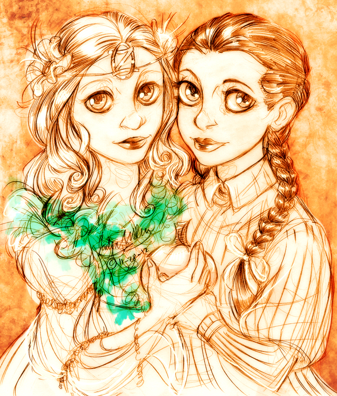 Ozma and Dorothy