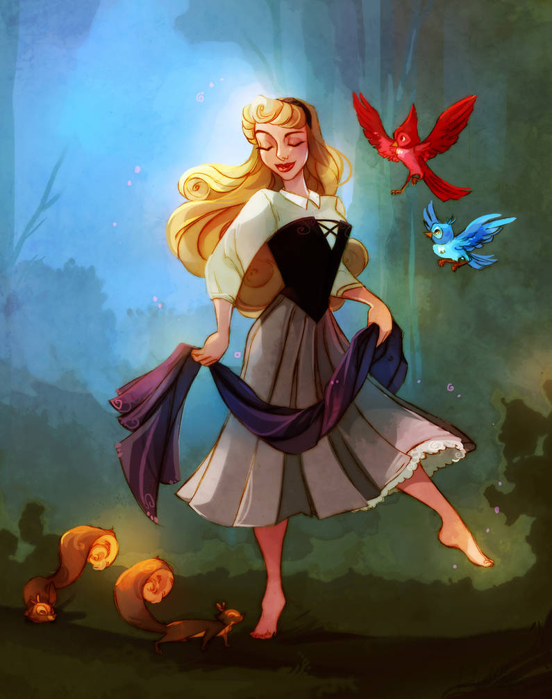 Springtime Lady She Walks With Springtime by DrMistyTang on DeviantArt