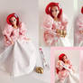 OOAK Rescue Doll - Ariel Inspired Pink Gown