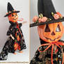 OOAK Rescue Doll - The Pumpkin Lady