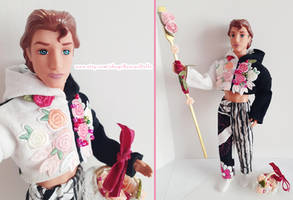 OOAK Rescue Doll -  Flower Tender