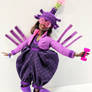 OOAK Rescue Doll - The Purple Pikmin Fan