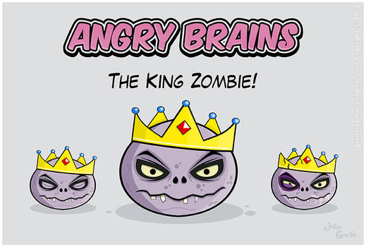 ANGRY BRAINS - The King Zombie