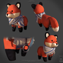 U3: Drake's Fox (StupidFox 3D plushie)