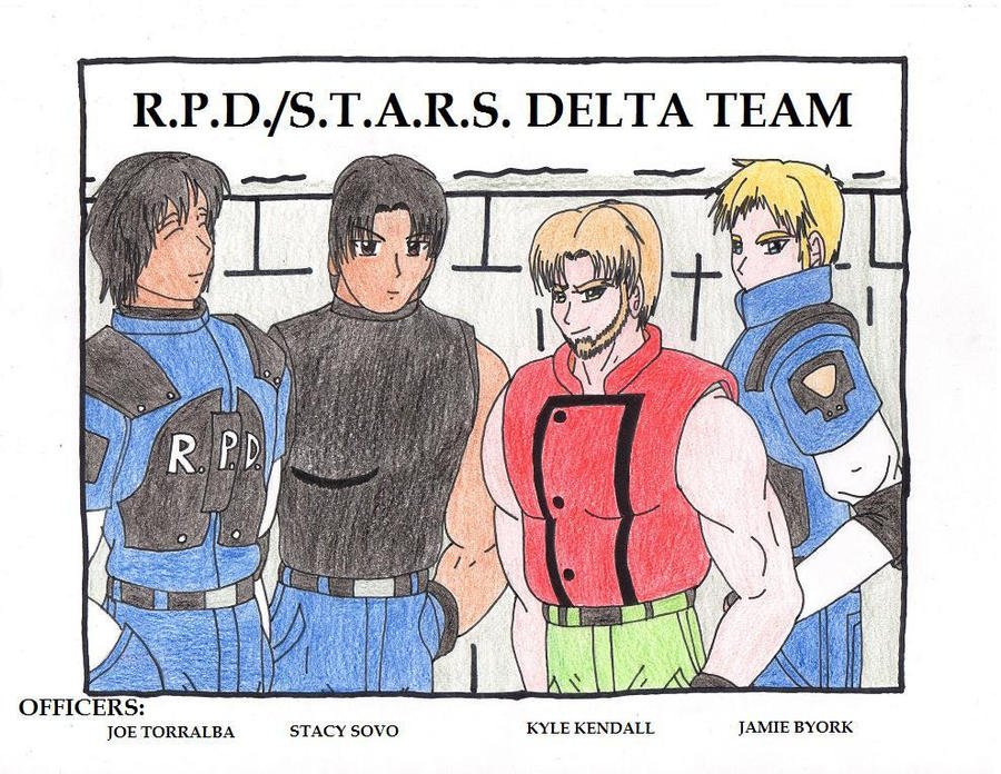Delta Rpdc RPD AND STARS DELTA TEAM by ComancheSamurai on DeviantArt