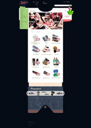 Fashion online store web design