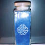 Celtic knot jar