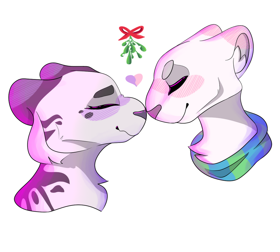 i'll be under the mistletoe by OpaIescent