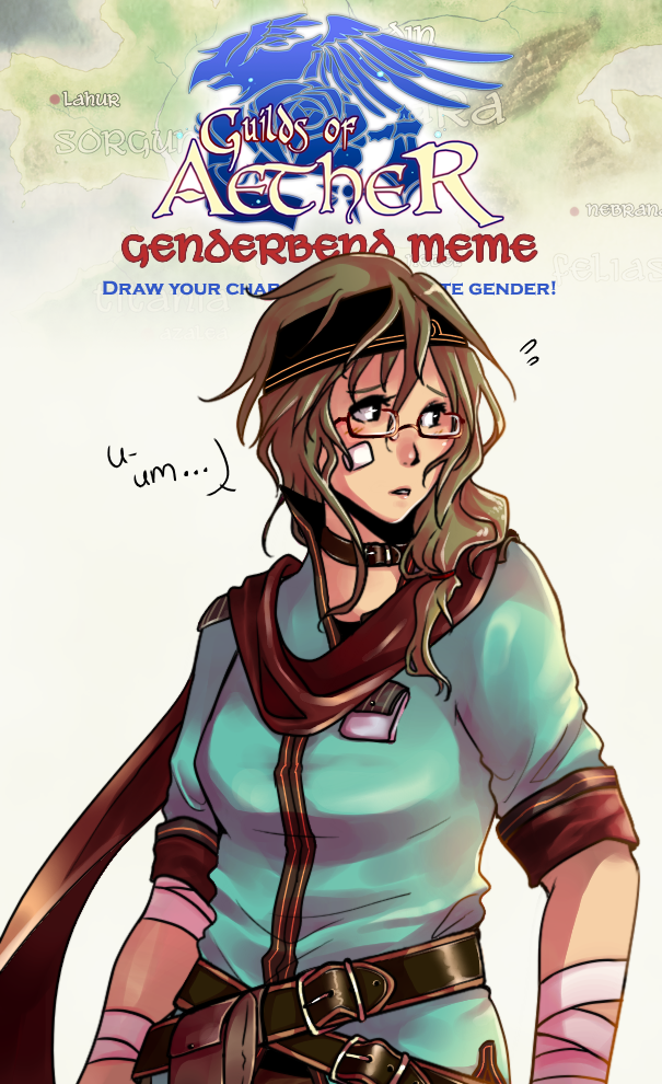 GoA Genderbend Meme  Glen(dolyn)