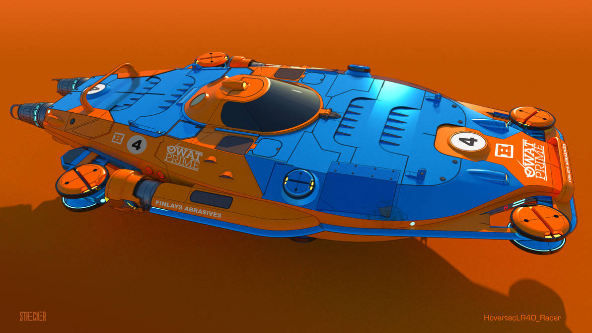Hover Driver Racer 66 HovertecLR40 Racer by DarrenStrecker on DeviantArt