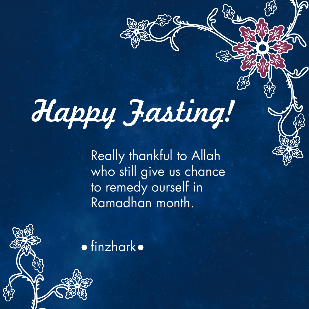 Happy Fasting!