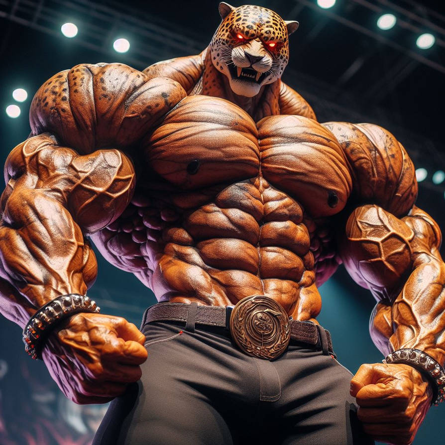 Hell Buff Human He's so buff by tekkenryona on DeviantArt