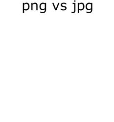 PNG vs JPG