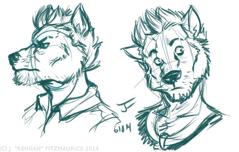 Wolf!Dean Headshots