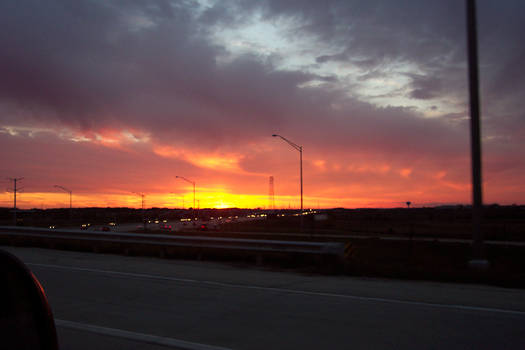 Fiery Sunset