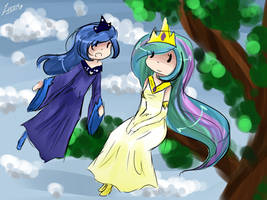 Luna and Celestia