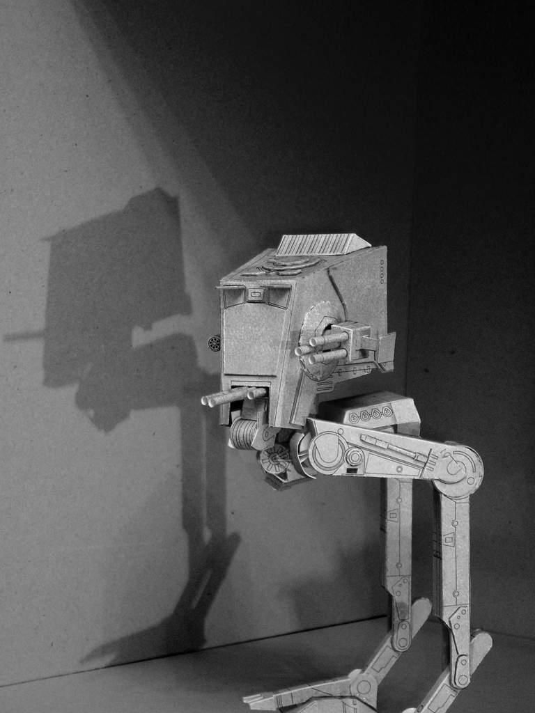 At St Deviantart Star Wars AT-ST by HeresiAR on DeviantArt
