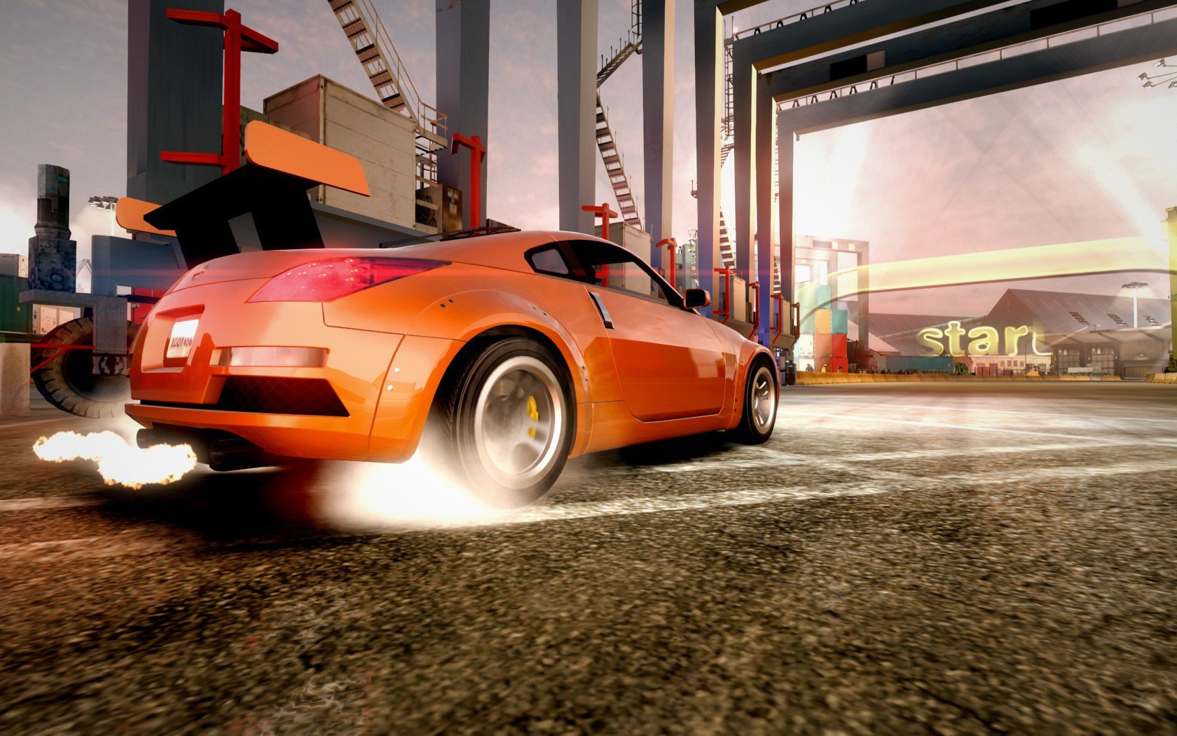 Nissan 350z Blur screenshot