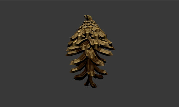 Blender : Pinecone (With Animation)