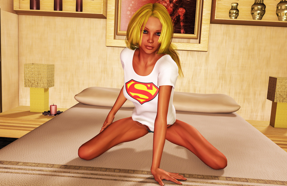 Supergirl Centerfold 001