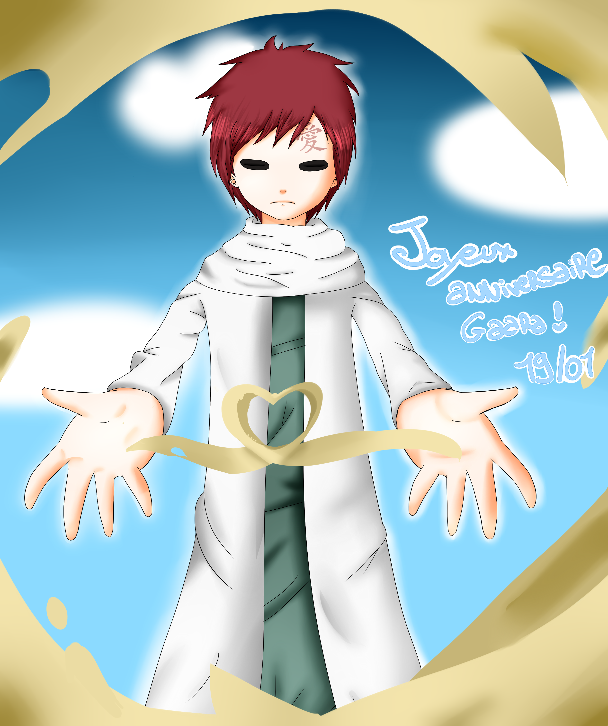 Happy Birthday Gaara-kun 19/01