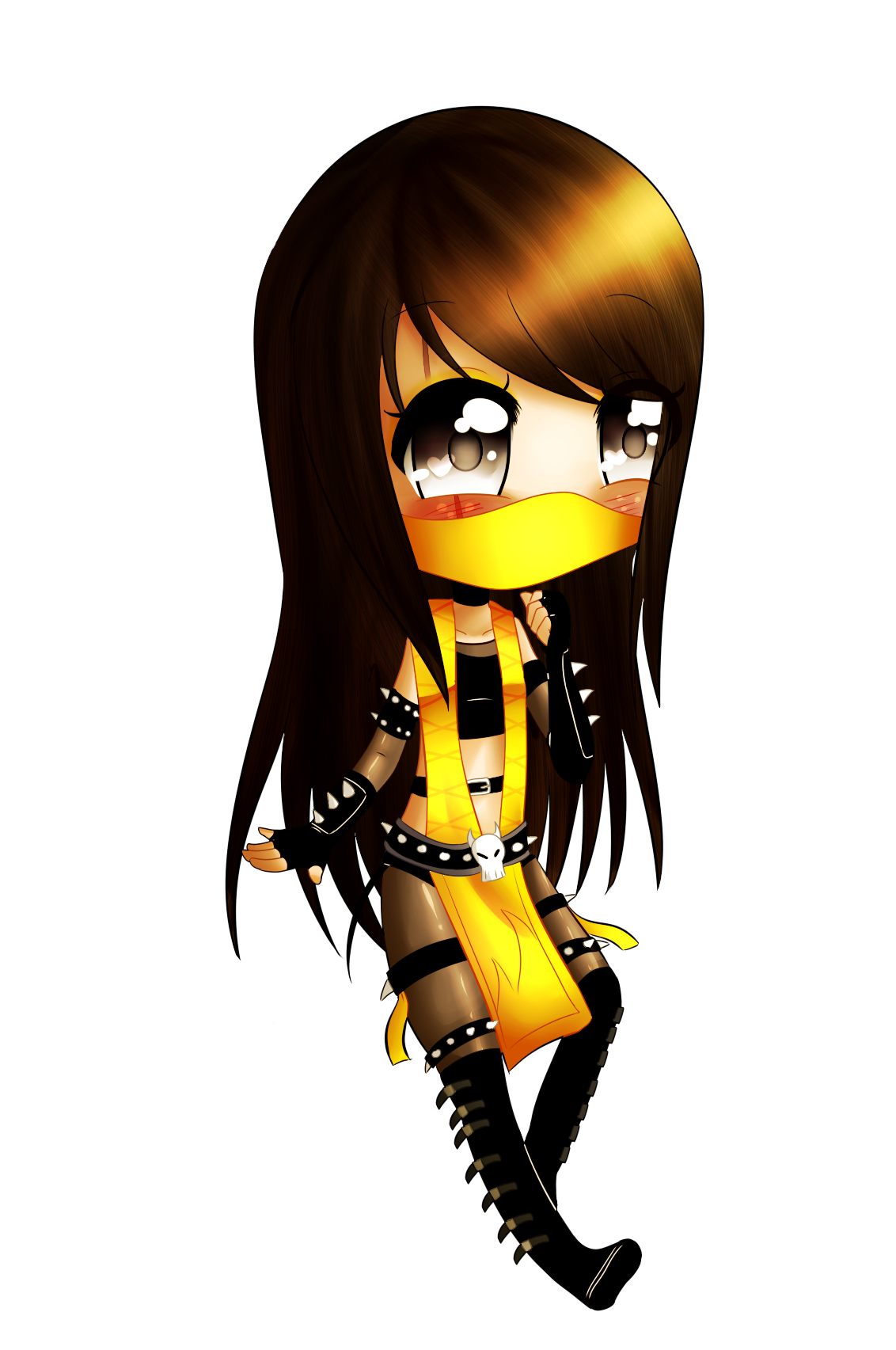 Request - Chibi Araceli (Mortal Kombat Oc)