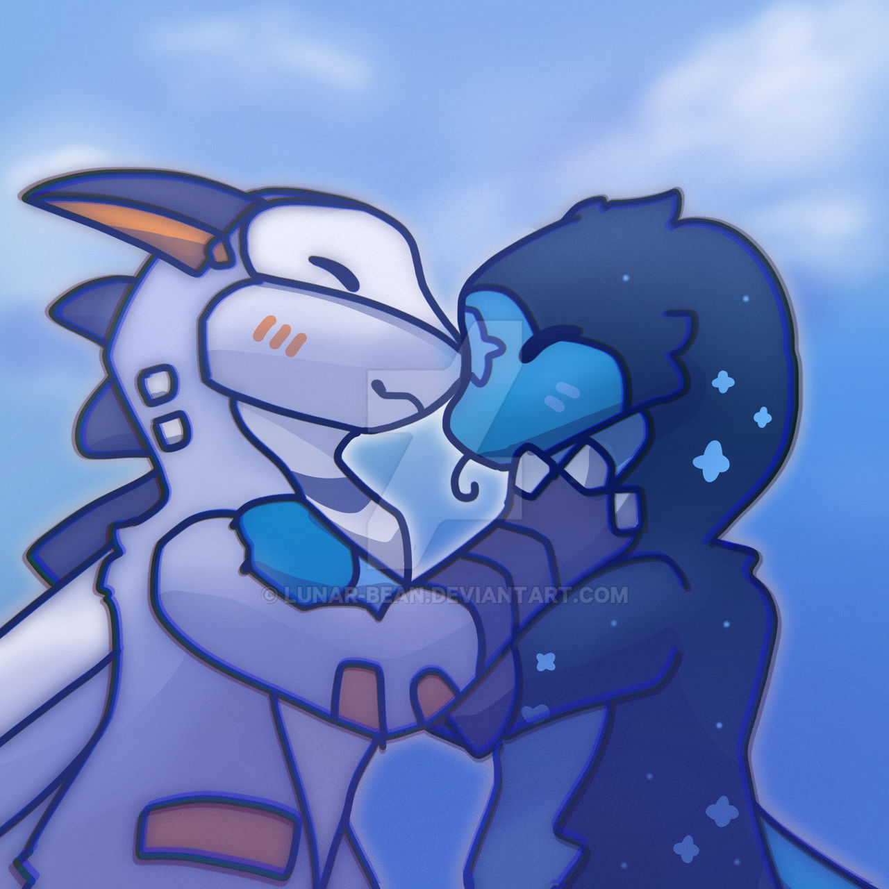 Floofi Rex Floofi x aero by Lunar-Bean on DeviantArt