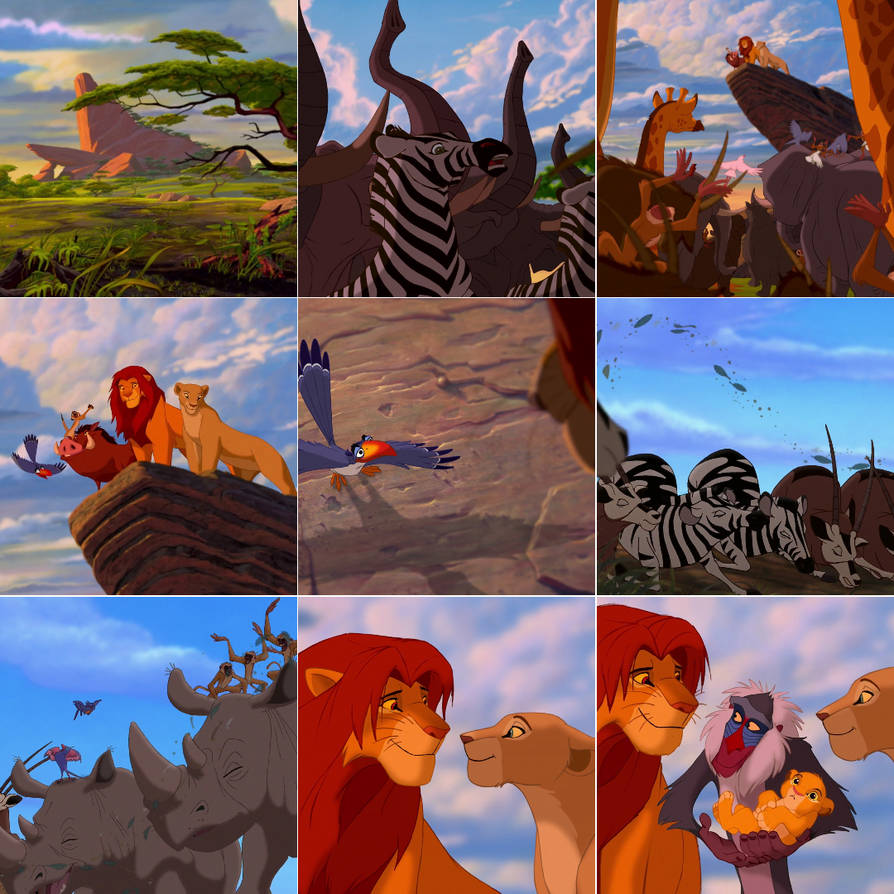 The Lion King- Simba's Celebration by dmck22 on DeviantArt