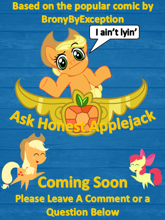 Coming Soon Ask Honest Applejack