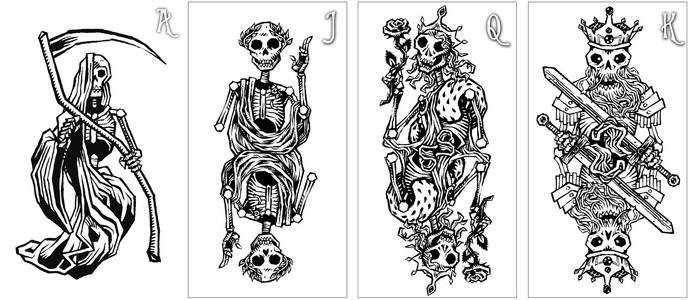 HoF Skeletons Face Cards