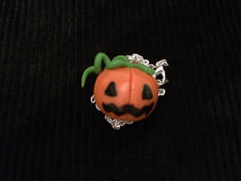 Halloween Pumpkin Necklace