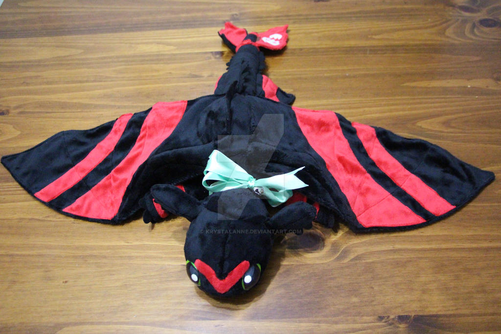 Toothless Plush Racing Stripes! by KrystalAnne on DeviantArt