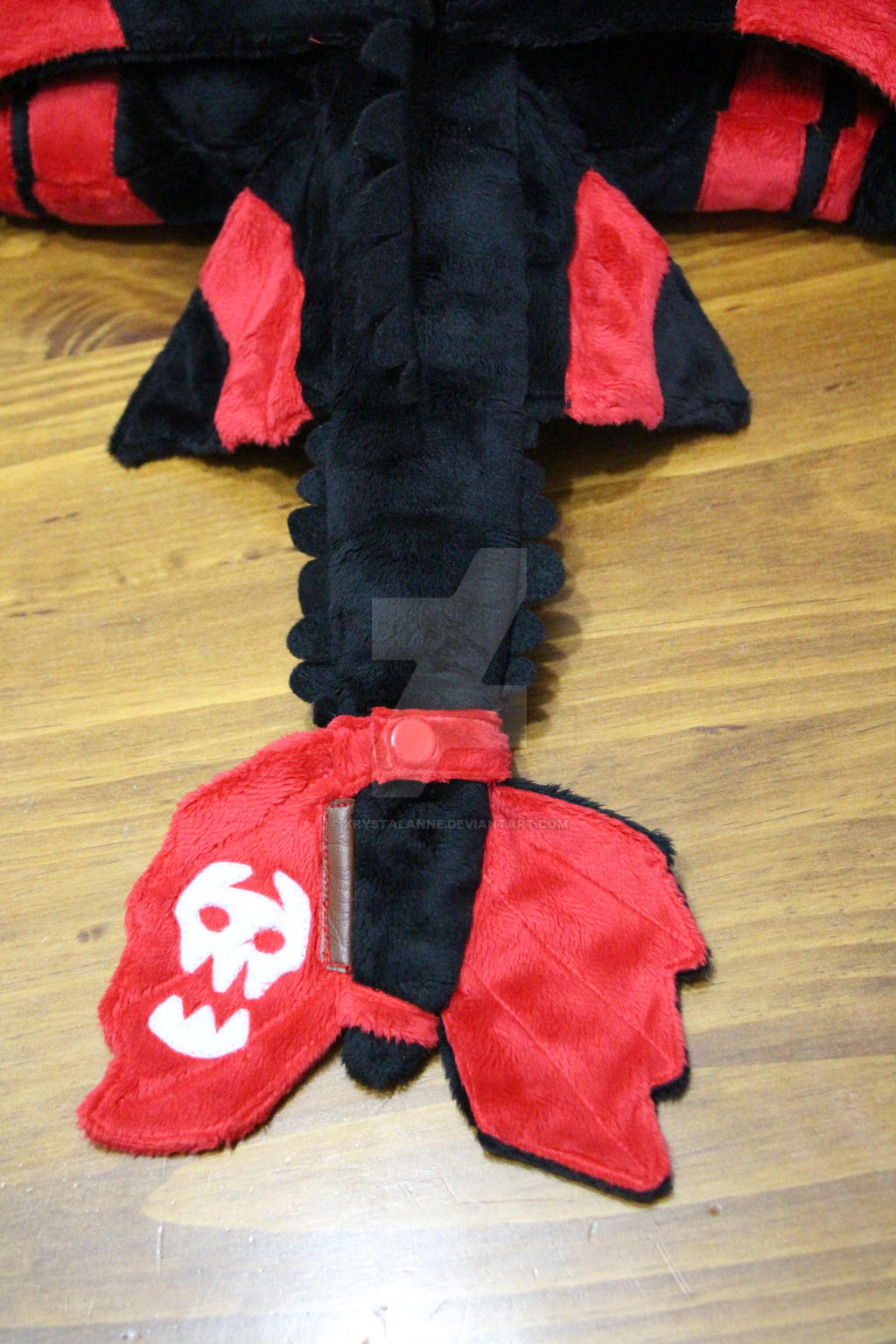 Toothless Plush Racing Stripes! TAIL by KrystalAnne on DeviantArt