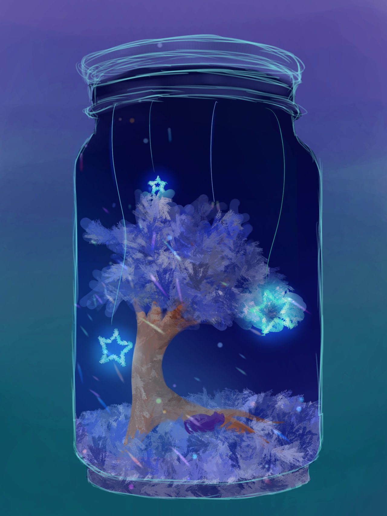 Magic inside a Jar by potato602 on DeviantArt