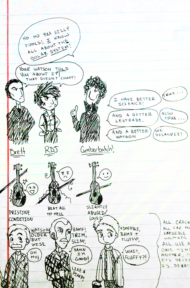 Sherlock Sketches