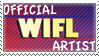 Official WIFL Arist Stamp