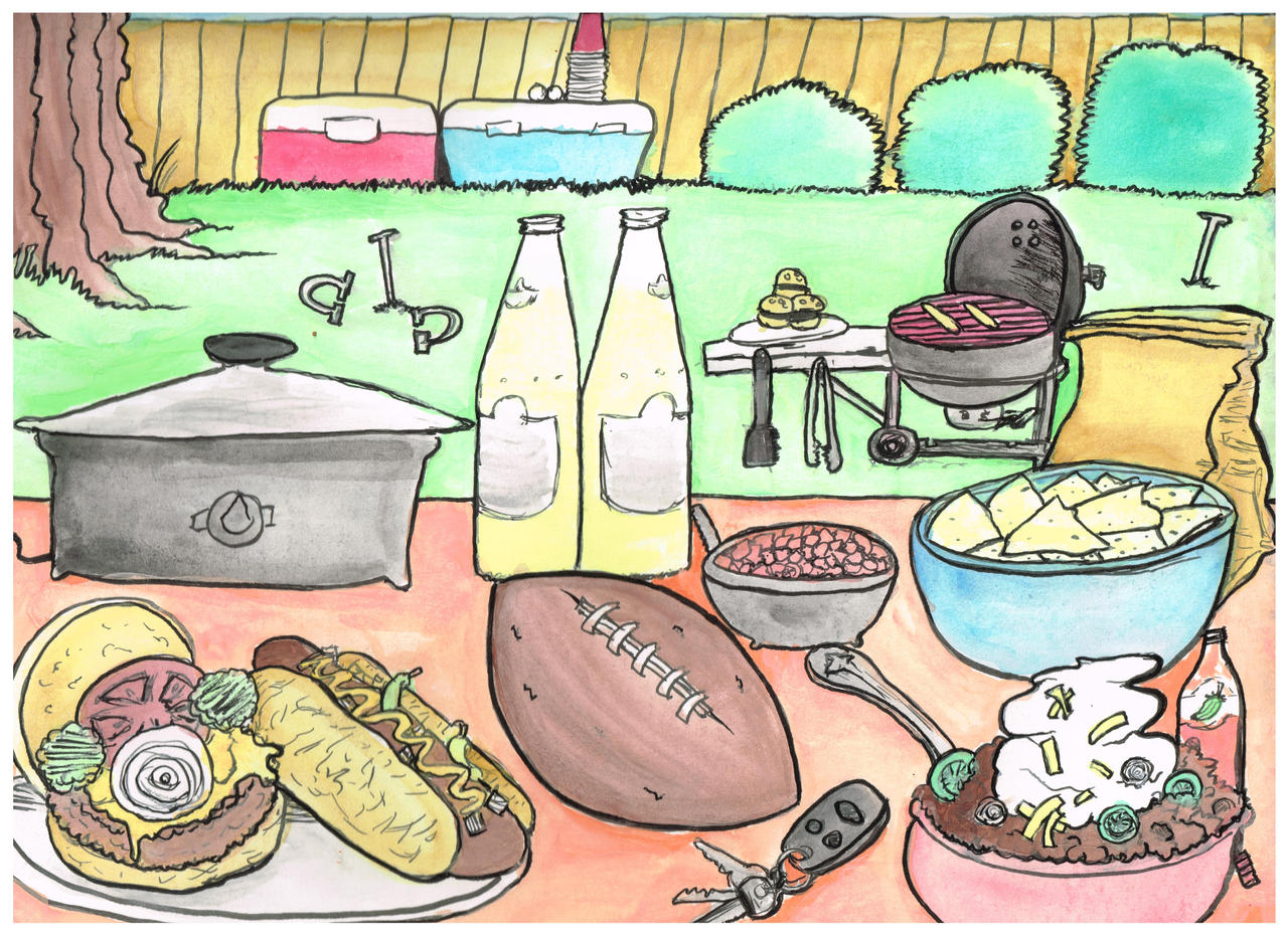 Fall Cookout by KyleEdwardsArt on DeviantArt