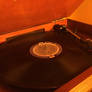 Playing my favorite songs on my Victrola turntable